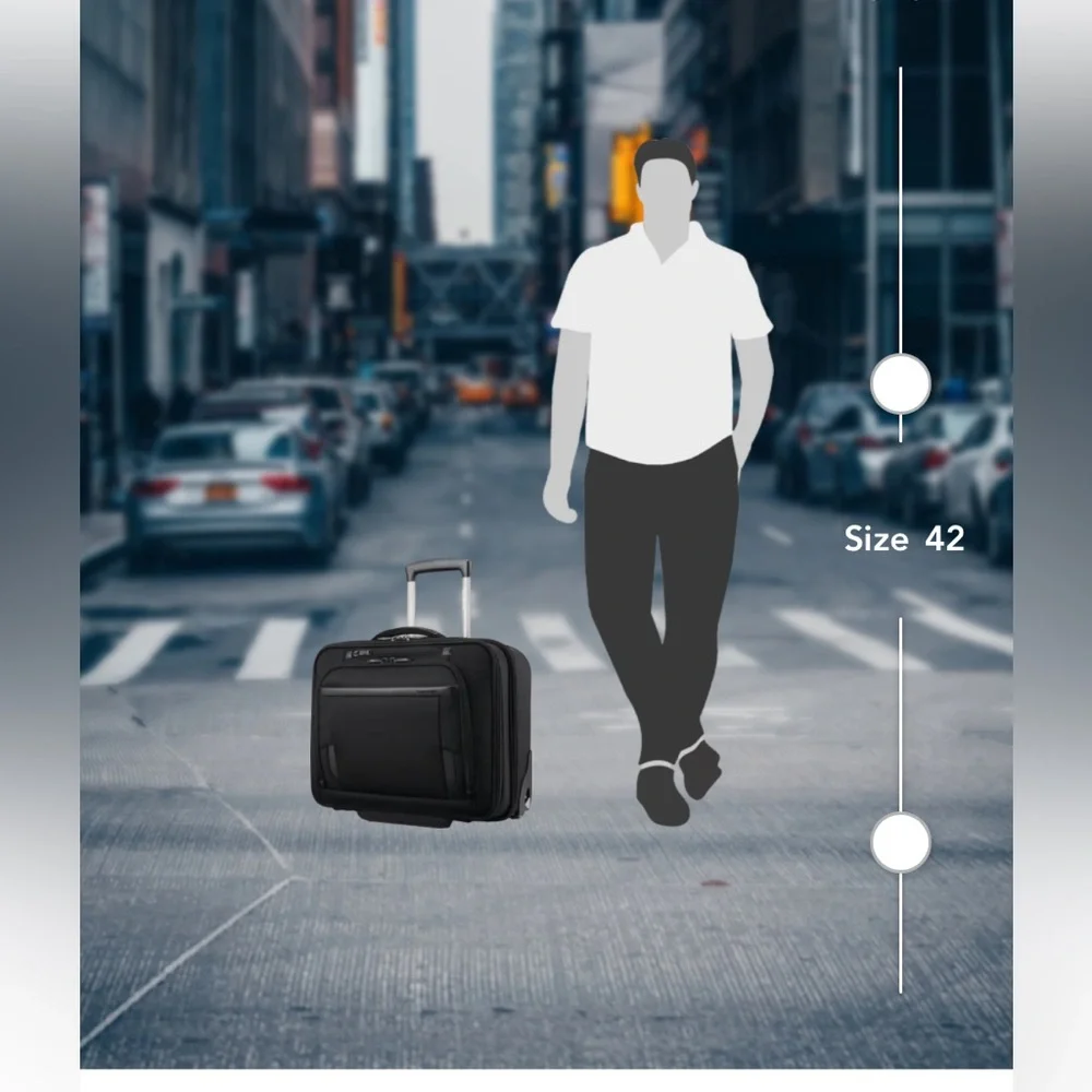 SAMSONITE PRO UPRIGHT MOBILE OFFICE. carry-on baggage